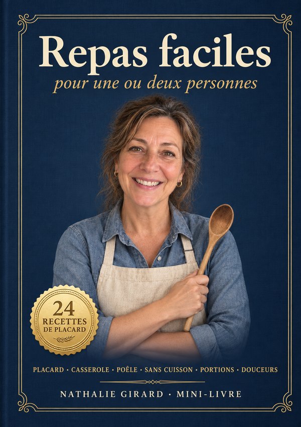 Repas faciles pour une ou deux personnes couverture